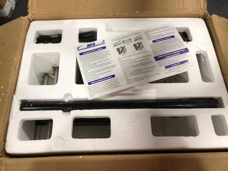 Photo 1 of HFS (R) Heavy Duty Guillotine Paper Cutter -12'' (12'' Paper Cutter)