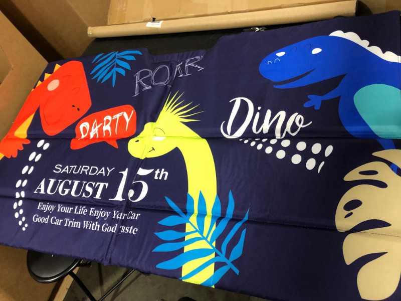 Photo 1 of ABE Non-Inflatable Car Mattress,Double-Sided Folding Car Bed Mattress SUV,Portable SUV Mattress, Car Camping Mattress Back Seat,Car Travel Camping Mattress for Sleeping(Dinosaur World) 2 SIDES
52" X 30"  USED