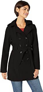 Photo 1 of Women's Sebby Collection Double-Breasted Hooded Soft Shell Jacket
SIZE M