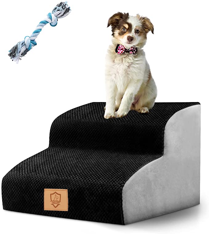 Photo 1 of 2 DOGS AND CAT STAIRS TO GET ON BED- BLACK
USED / SIMILAR TO STOCK PHOTO
