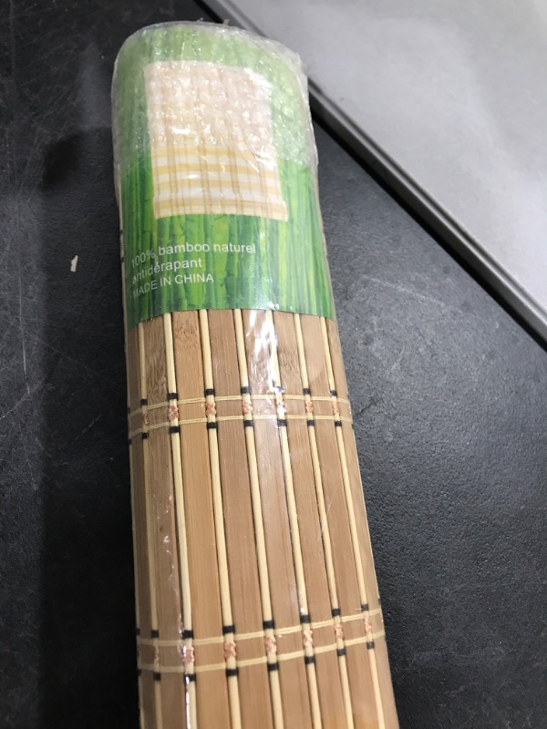 Photo 3 of 100% Bamboo Natural Outdoor Curtains, 6ft **Stock photo for reference**