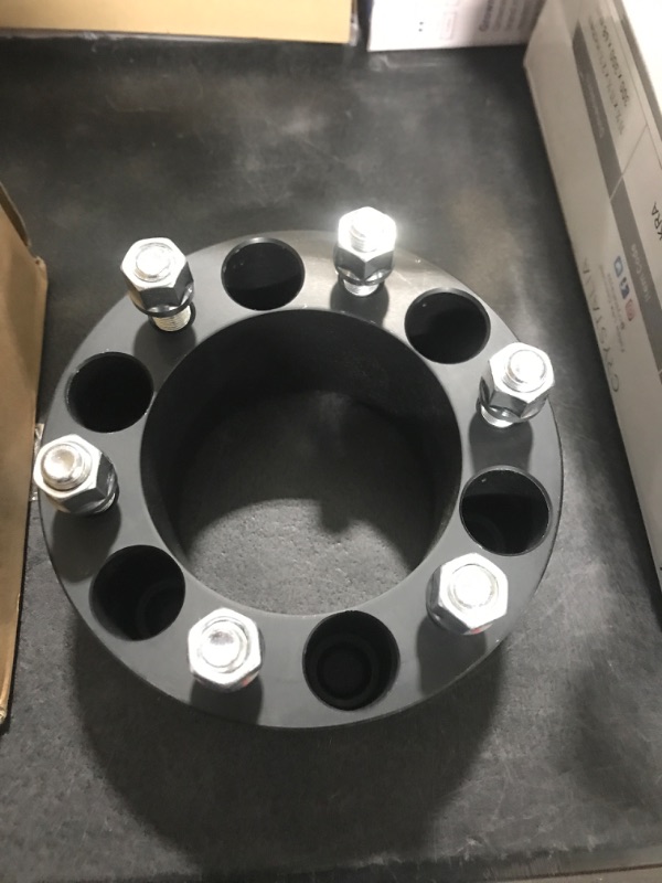 Photo 1 of 6x5.5 Wheel Spacers 3" (75mm) Bore 108mm with M14x1.5 Studs for Chevy Silverado Suburban Avalanche Express Tahoe Astro | GMC Sierra Savana Yukon Safari| Cadillac Escalade, 2PCS 6x139.7mm Wheel Adapter