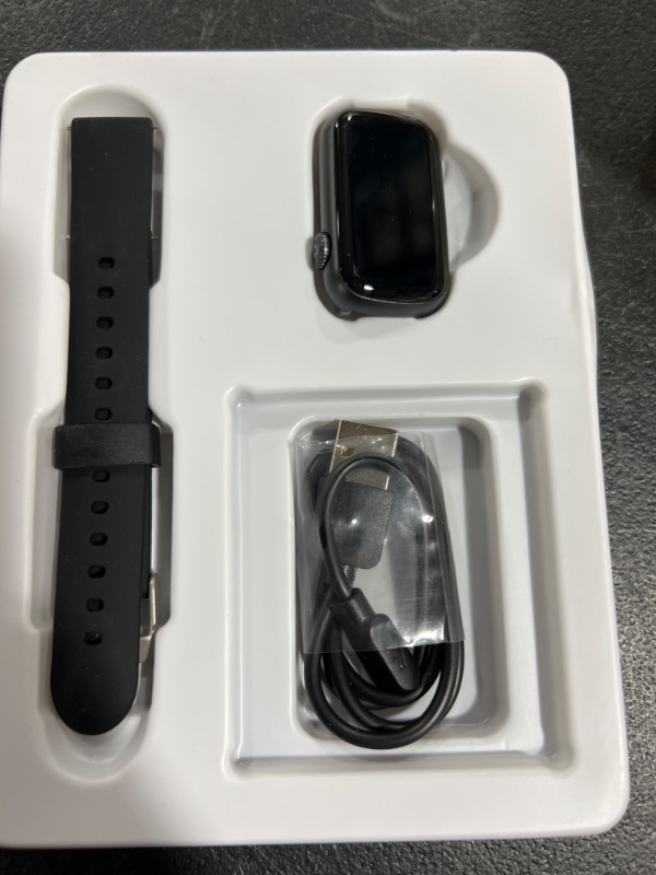 Photo 1 of MorePro Fitness Tracker, Heart Rate Monitor Blood Pressure Activity Tracker with Blood Oxygen, IP68 Wateproof Sleep Tracker Sport Bracelet Pedometer Step Calories Smartwatch Women
