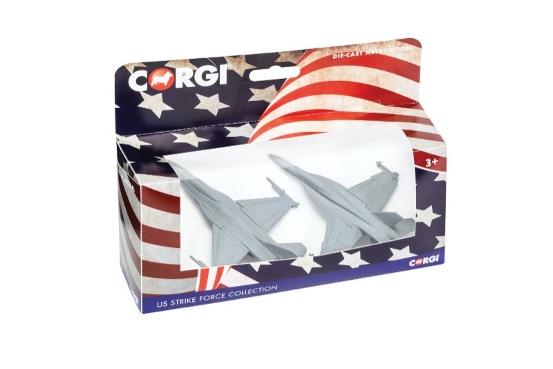 Photo 1 of Corgi CS90684 US Strike Force Collection F-18 & F-16
