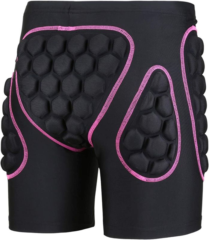 Photo 1 of 3D Padded Protective Shorts Hip Butt EVA Pad Short Pants Heavy Duty Gear Guard - small 
