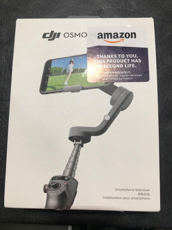 Photo 2 of DJI Osmo Mobile 6 Smartphone Gimbal Stabilizer, 3-Axis Phone Gimbal, Built-In Extension Rod, Portable and Foldable, Android and iPhone Gimbal with ShotGuides, Vlogging Stabilizer, YouTube TikTok Video