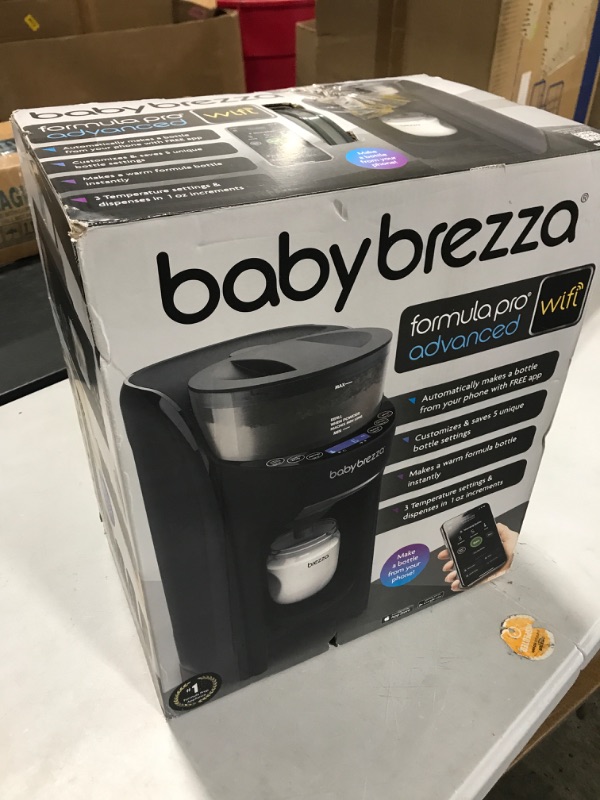 Photo 2 of Baby Brezza Formula Pro Mini Baby Formula Maker – Small Baby Formula Mixer Machine Fits Small Spaces and is Portable for Travel– Bottle Makers Makes The Perfect Bottle for Your Infant On The Go Advanced, WiFi