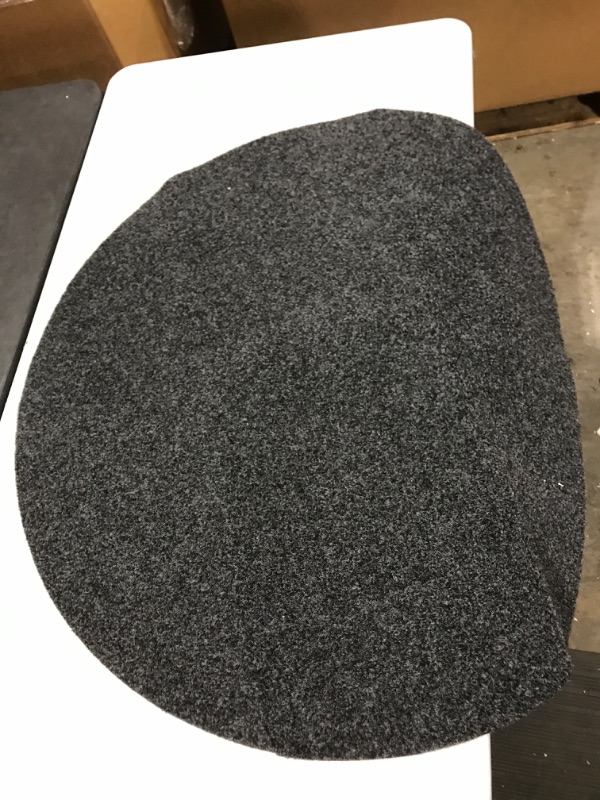 Photo 2 of Office Chair Mat, Round Floor Mat for Home, 39inch Diameter Low Pile Heavy Duty Non Slip Multi-Purpose Desk Chair Mat Rug for Hardwood Tile Floor Carpets (Grey)
