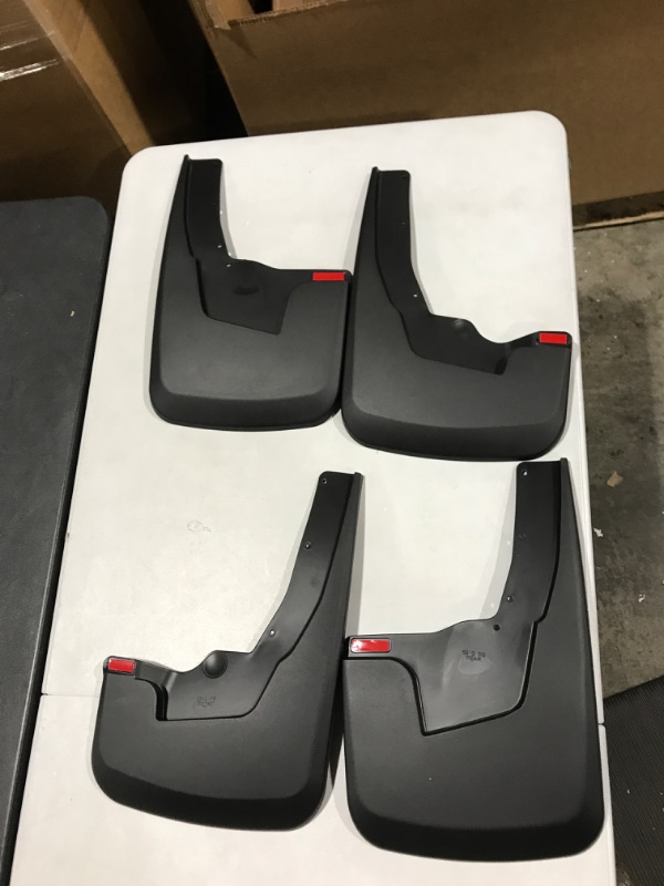 Photo 2 of  Front & Rear Mud Guards | 2019 - 2022 Ram 1500 (New Body Style) w/OEM Fender Flares, Front & Rear Set - Black, 4 Pc | 58136
