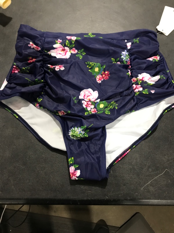 Photo 1 of 3XL Floral Pattern Bathing Suit Bottoms