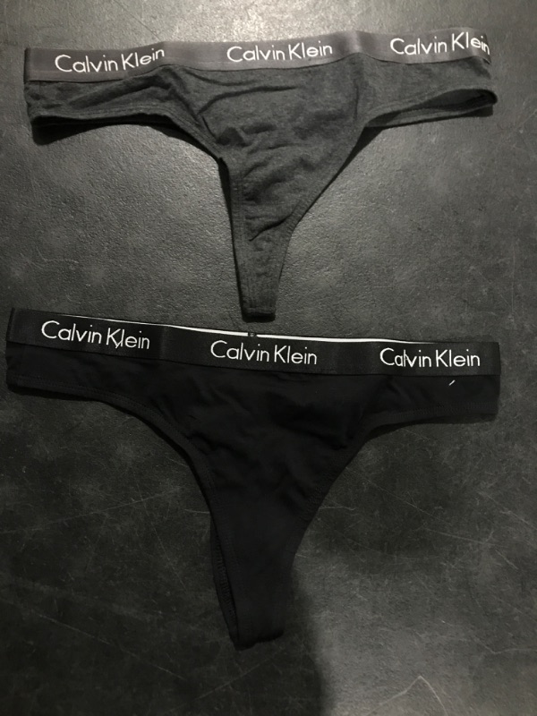 Photo 2 of Calvin Klein Women's Motive Cotton Multipack Thong Panty