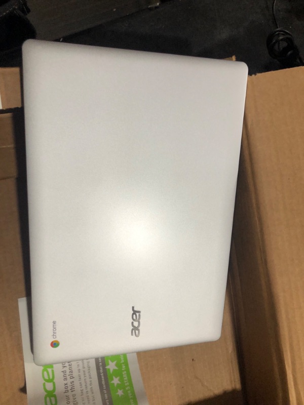 Photo 4 of Acer 2022 15inch HD IPS Chromebook, Intel Dual-Core Celeron Processor Up to 2.55GHz, 4GB RAM, 32GB Storage, Super-Fast WiFi Up to 1300 Mbps, Chrome OS-(Renewed) (Dale Silver)