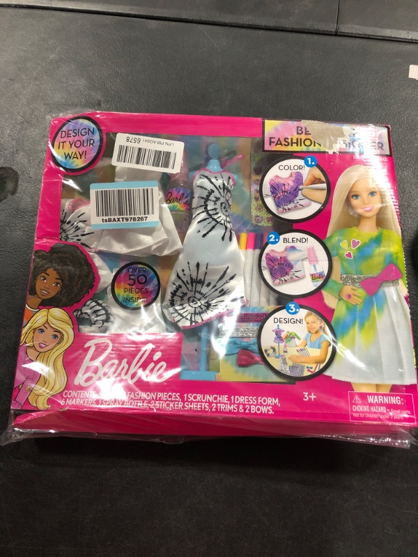 Photo 2 of Barbie Tie-Dye Be A Real Fashion Designer