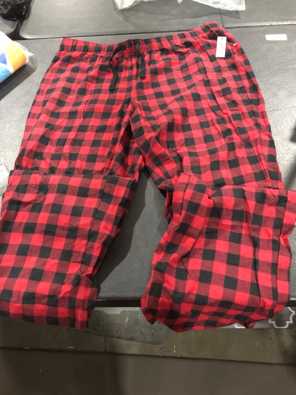 Photo 2 of Amazon Essentials Women's Flannel Sleep Pant  Large Red, Buffalo Check L