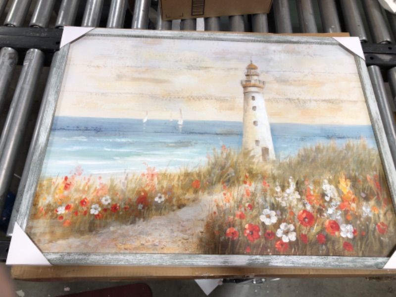 Photo 1 of 32x24 generic lighthouse painting