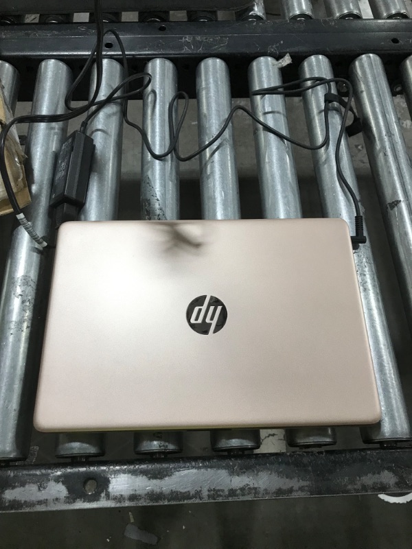 Photo 3 of HP 14 Laptop, Intel Celeron N4020, 4 GB RAM, 64 GB Storage, 14-inch HD Touchscreen, Windows 11 Home, Thin & Portable, 4K Graphics, One Year of Microsoft 365 (14-dq0070nr, 2021, Pale Rose Gold)
