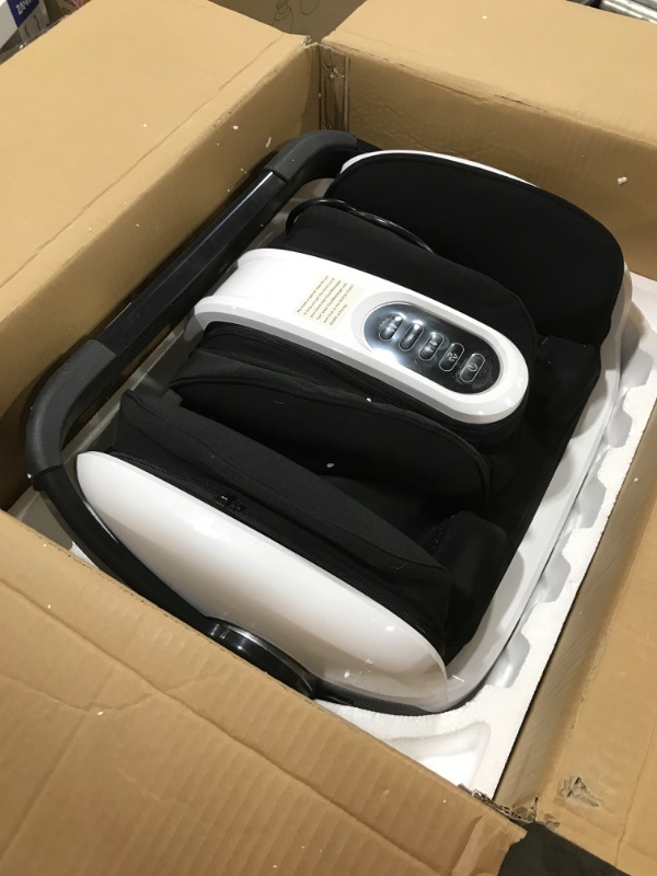 Photo 2 of Cloud Massage Shiatsu Foot Massager Machine - Increases Blood Flow Circulation, Deep Kneading, with Heat Therapy - Deep Tissue, Plantar Fasciitis, Diabetics, Neuropathy (with Remote)