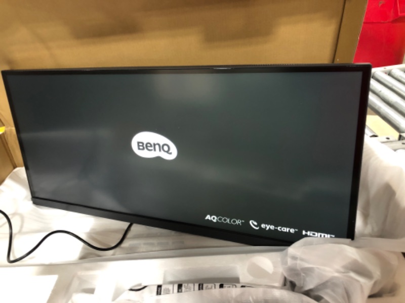 Photo 5 of BenQ PD3420Q Ultrawide Creator Monitor for Macbook 34" WQHD 1440p | 100% Rec.709 & sRGB, 98% P3 | IPS | DeltaE ?3 | Pantone | AQCOLOR | KVM | Calibration Report | Erognomic | USB-C (65W) | USB Hub
