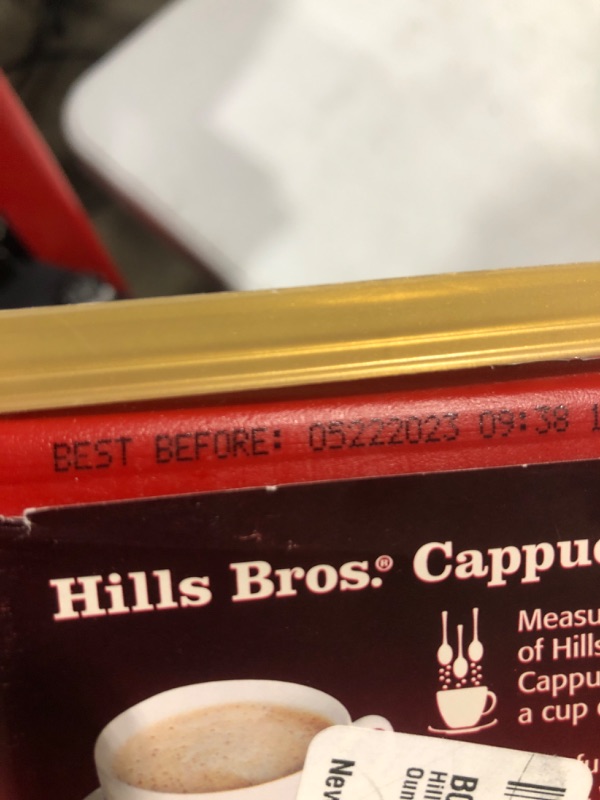 Photo 2 of  2 PACK Hills Bros. Cappuccino Drink Mix, English Toffee - 16 oz