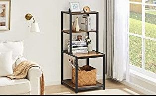 Photo 1 of GreenForest Printer Stand with Storage Shelf, 49.2 inch Large Tall 4 Tier Printer Table