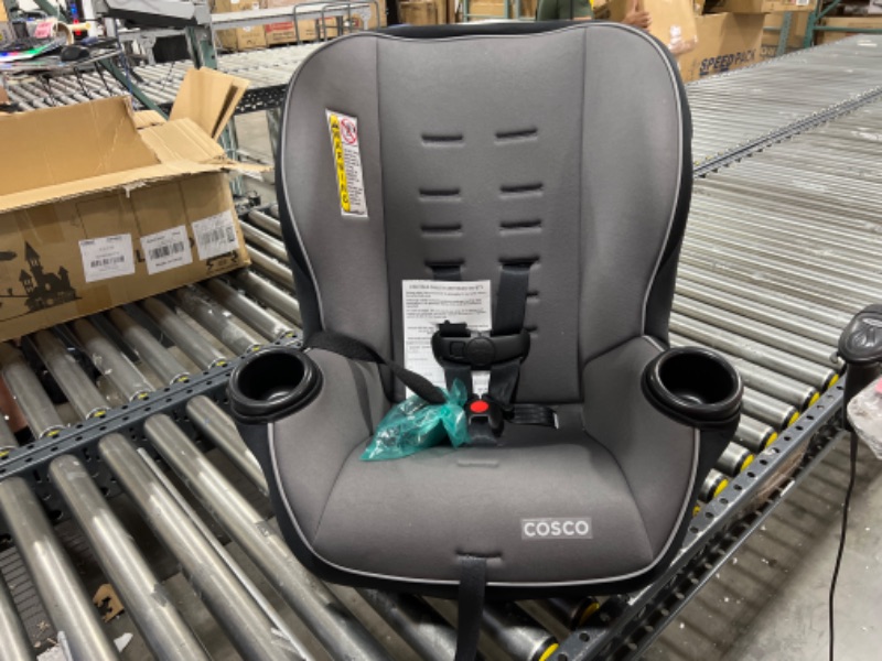 Photo 2 of Cosco Onlook 2-in-1 Convertible Car Seat, Rear-Facing 5-40 pounds and Forward-Facing 22-40 pounds and up to 43 inches, Black Arrows