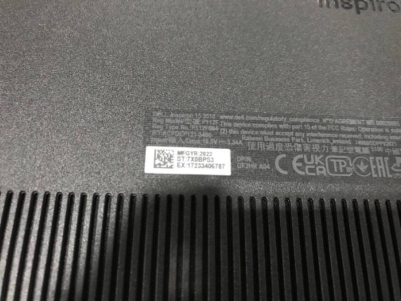 Photo 6 of *PARTS ONLY* Inspiron 15 3000 Laptop, UNKNOWN SPECIFICATIONS