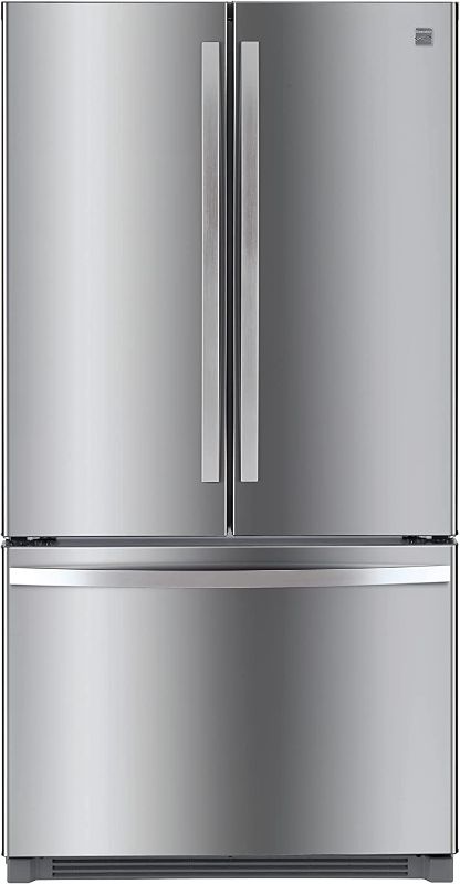 Photo 1 of Kenmore 4673025 26.1 cu.ft. Non-Dispense French Door Refrigerator with Active Finish, cu. ft, Fingerprint Resistant Stainless Steel 
