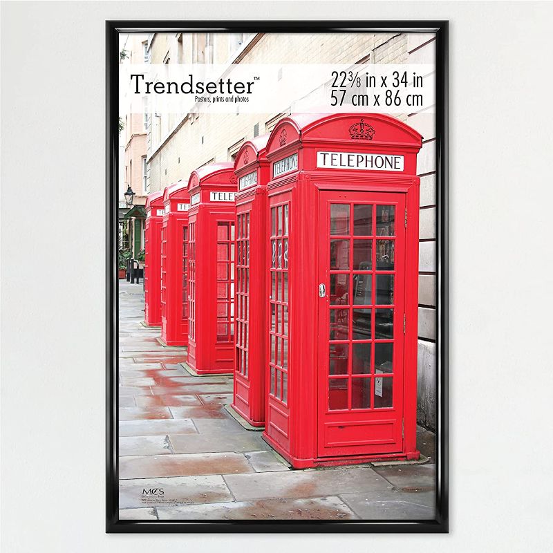 Photo 1 of  MCS Trendsetter Poster Frame, Black, 22 3/8" x 34", Single 