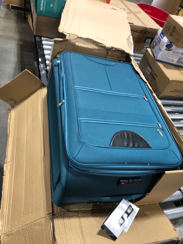 Photo 1 of 3 Piece Luggage Set With Lock - Blue