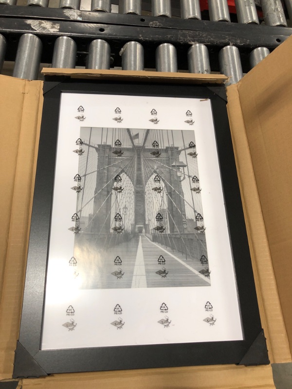 Photo 1 of 20 x 14 inch Picture Frame - Black 
