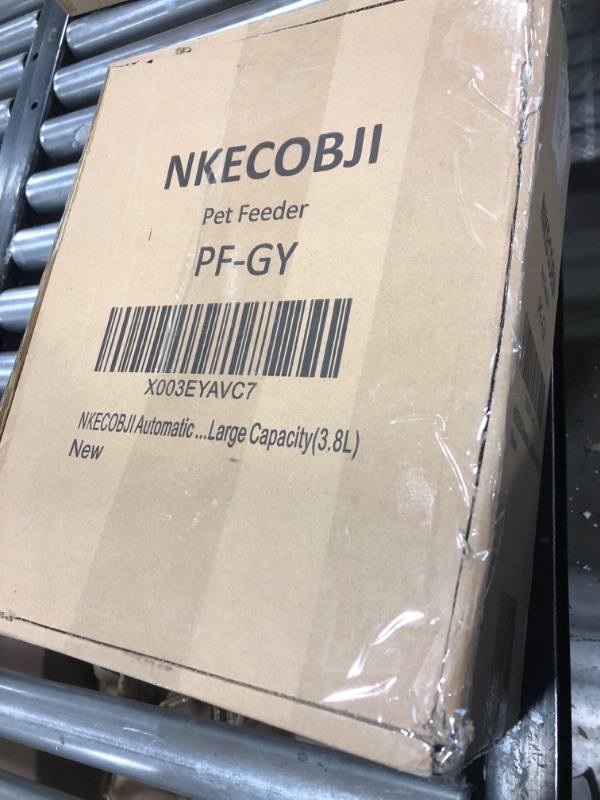 Photo 3 of NKECOBJI Automatic Pets Feeder and Water Dispenser Set,Gravity Food Feeder and Waterer Set with Pet Food Bowl,Easily Clean Self Feeding for Small Large Pets Dogs Cats Large Capacity(3.8L)