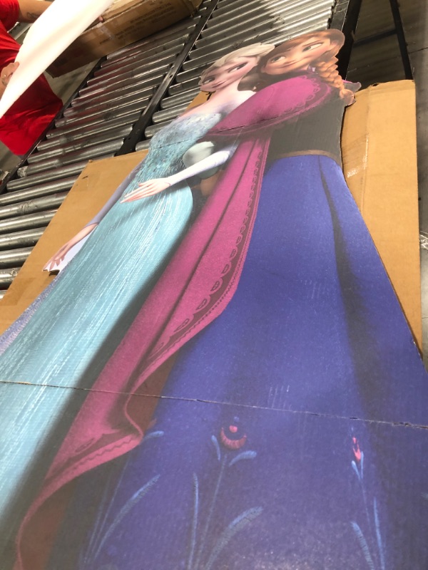 Photo 2 of Advanced Graphics Elsa & Anna Life Size Cardboard Cutout Standup - Disney's Frozen (2013 Film)