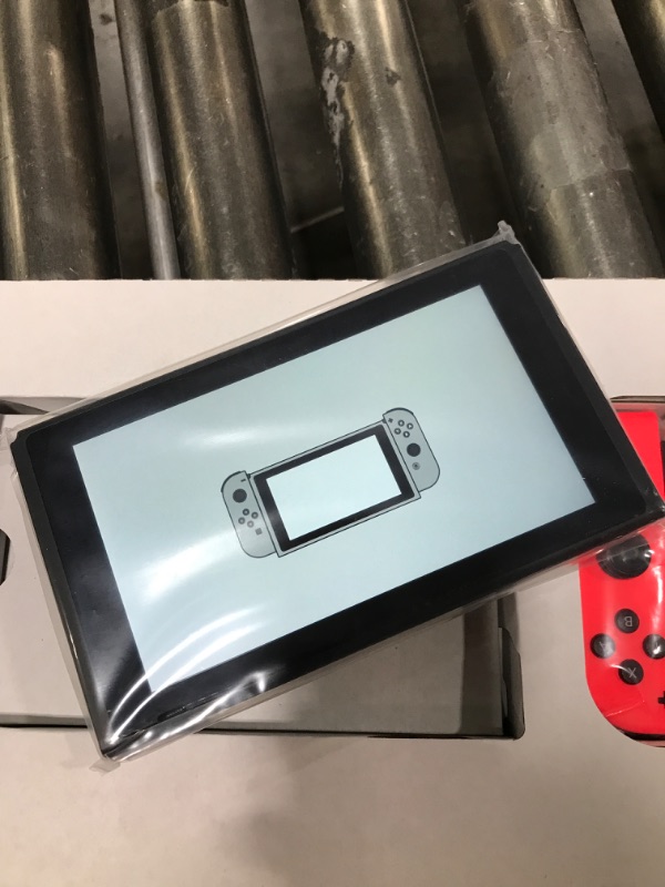 Photo 6 of Nintendo Switch with Neon Blue and Neon Red Joy?Con