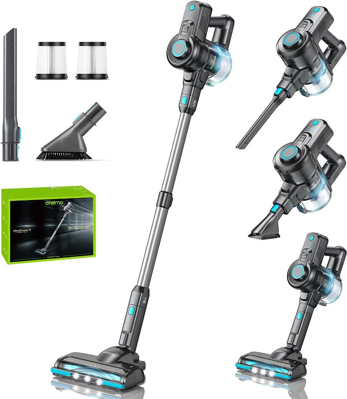 Photo 1 of Oraimo Stick Vacuum, Cordless Vacuum Cleaner with Self-Standing

