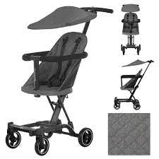 Photo 1 of DREAM ON ME Coast Rider Set, Stroller with Canopy GREY