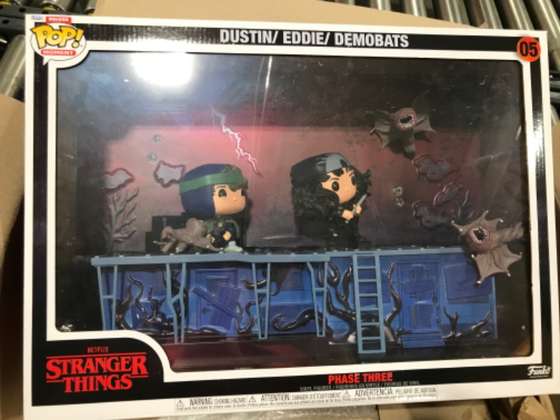 Photo 2 of  Funko Pop! Moments Deluxe: Stranger Things - Phase Three, Dustin, Eddie, Demobats 