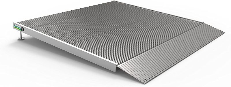 Photo 1 of  EZ-Access Transitions Aluminum Threshold Ramp with Adjustable Height up to 5-7/8", 36" L x 36-1/4" W 