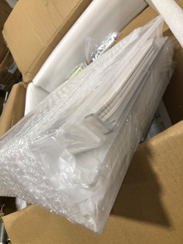 Photo 1 of Bakery Display Case Commercial Countertop Display Cases PYY Pastry Display Case 3-Tier with Trays Cookie Bread Display Case Acrylic with Removable Plates