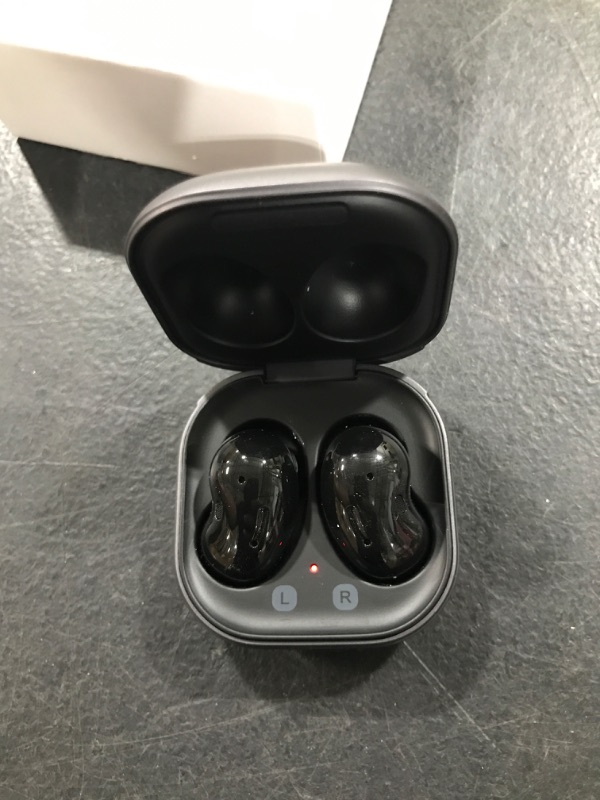 Photo 3 of SAMSUNG Galaxy Buds Live, True Wireless Earbuds with Active Noise Cancelling, Microphone, Charging Case for Ear Buds, US Version, Onyx Black