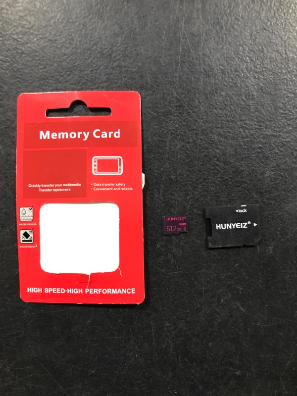 Photo 1 of HUNYIEZ 512GB ULTRA MEMORY CARD