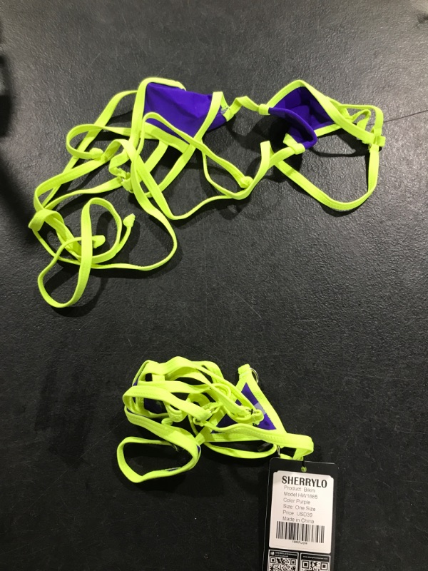 Photo 1 of SHERRYLO Strappy Micro Bikini G String Thong Mini Bathing Suit Sexy Women Swimwear Sunbath Beachwewar