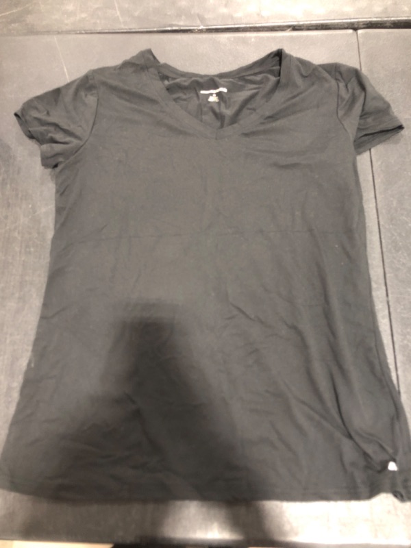 Photo 2 of Calvin Klein Men's Ultra-Soft Modal Lounge Short Sleeve V-Neck Undershirt 1 Black Medium