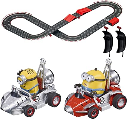 Photo 1 of Carrera GO!!! Battery Operated 1:43 Scale Slot Car Racing Set - Minions Kart Racing
