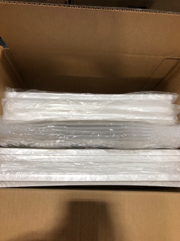 Photo 1 of SEE SPRING 6 Pack Shoe Storage Box, Clear Plastic Stackable Shoe Organizer for Closet, X-Large Shoe Containers Bins Holders for Display Sneaker Fit up to Size 14 (Clear)