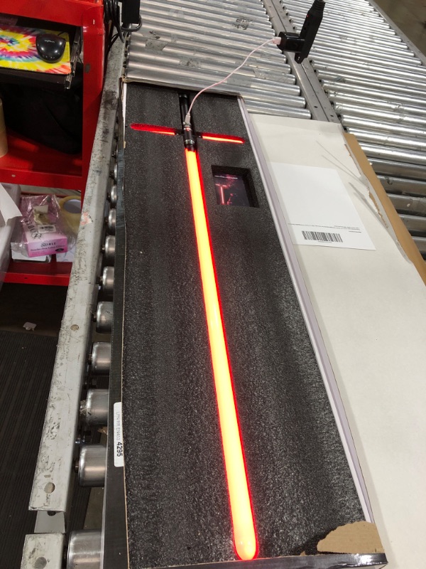 Photo 1 of Tigoola Pixel Lightsaber Star Wars Costume,Metal Hilt Smooth Swing,Force FX Heavy Dueling Light Saber,13 Colors Changeable,Battery Rechargable Toys for Kids Light Sword(Black)