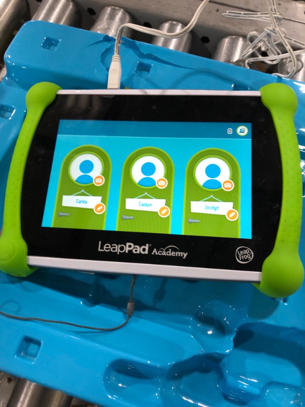 Photo 5 of LeapFrog LeapPad Academy Kids’ Learning Tablet, Green