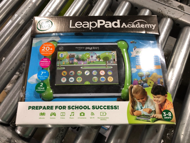 Photo 2 of LeapFrog LeapPad Academy Kids’ Learning Tablet, Green