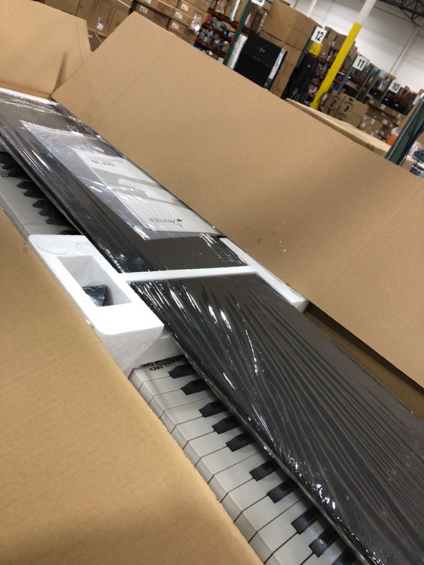 Photo 2 of Donner DEP-10 Beginner Digital Piano 88 Key Full Size Semi Weighted Keyboard, Portable Electric Piano With Furniture Stand/Triple Pedals/Power Supply