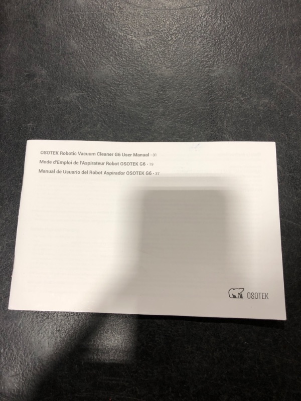 Photo 1 of OSOTEK Robot Vacuum and Mop Combo, 3500Pa Strong Suction WiFi/App/Alexa Control, Self-Charging Robotic Vacuum Cleaner, Smart Gyroscope Navigation, Ideal for Hard Floors Pet Hair Carpets 