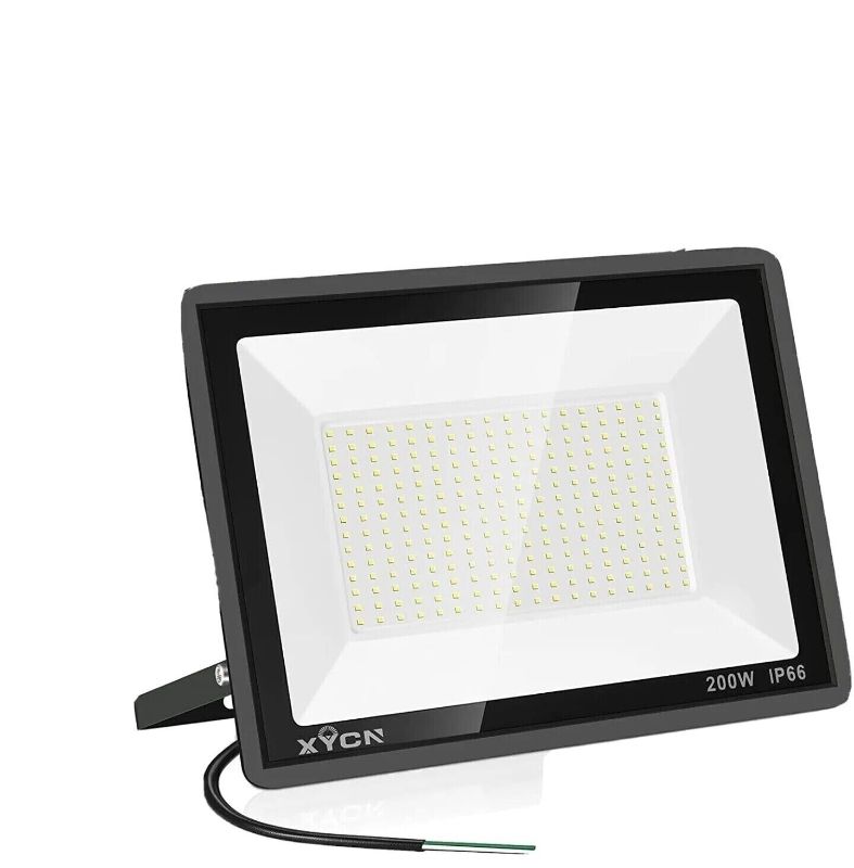 Photo 1 of 200W LED Flood Light 22500lm Super Bright Lights IP66 Waterproof